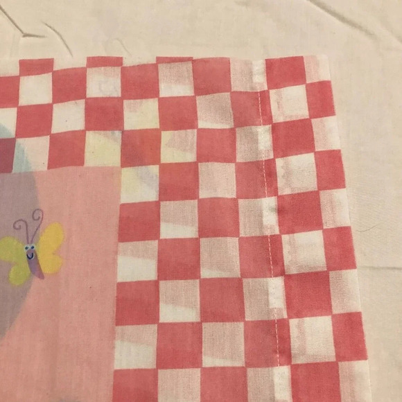 2000 Blues Clues Pillowcase Dan River Pink Flower Standard Pillow Case - Picture 14 of 16